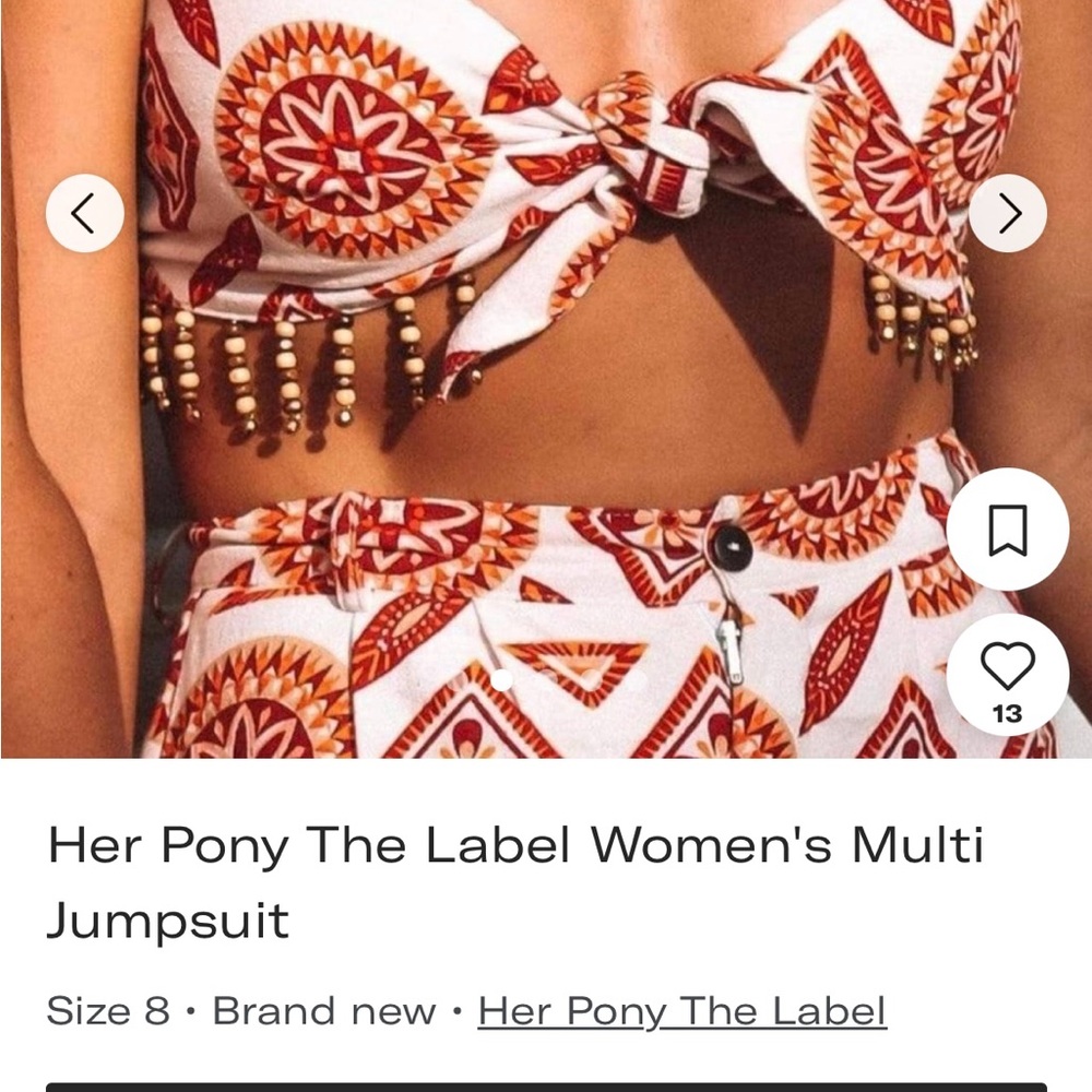 Colorful Patterned bathing suit top